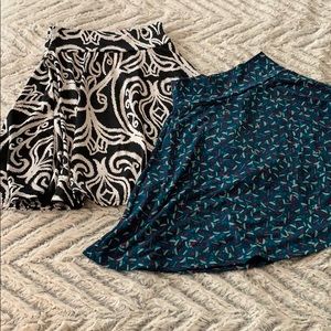 2 Lularoe girls skirts size 6